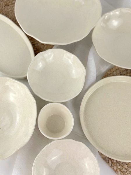 Набір для подачі страв Росохан Білий 7007-13 фото