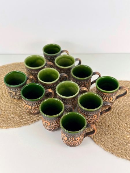 Набір чашок Шляхтянський (12 шт) 7019-24 фото